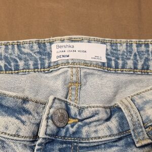 Bershka Light Blue Denim Jeans